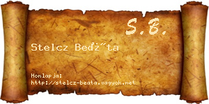 Stelcz Beáta névjegykártya
